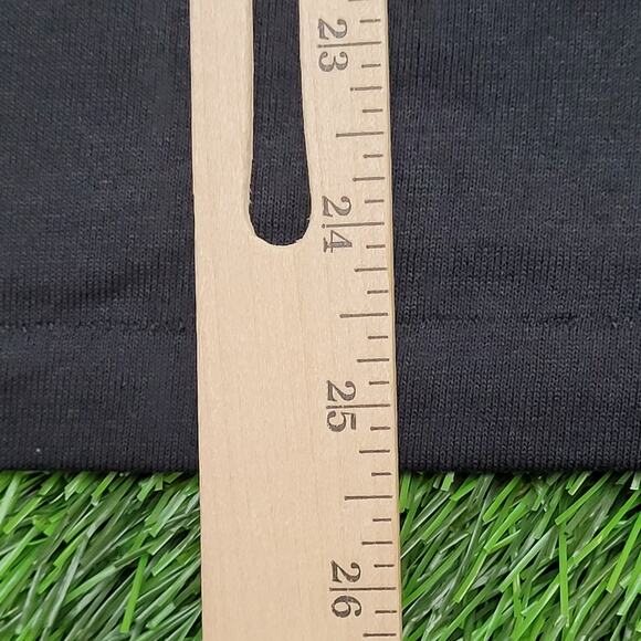 Vintage 90s Floral Flower Shirt Womens Large 20x25 Black USA - Picture 5 of 11